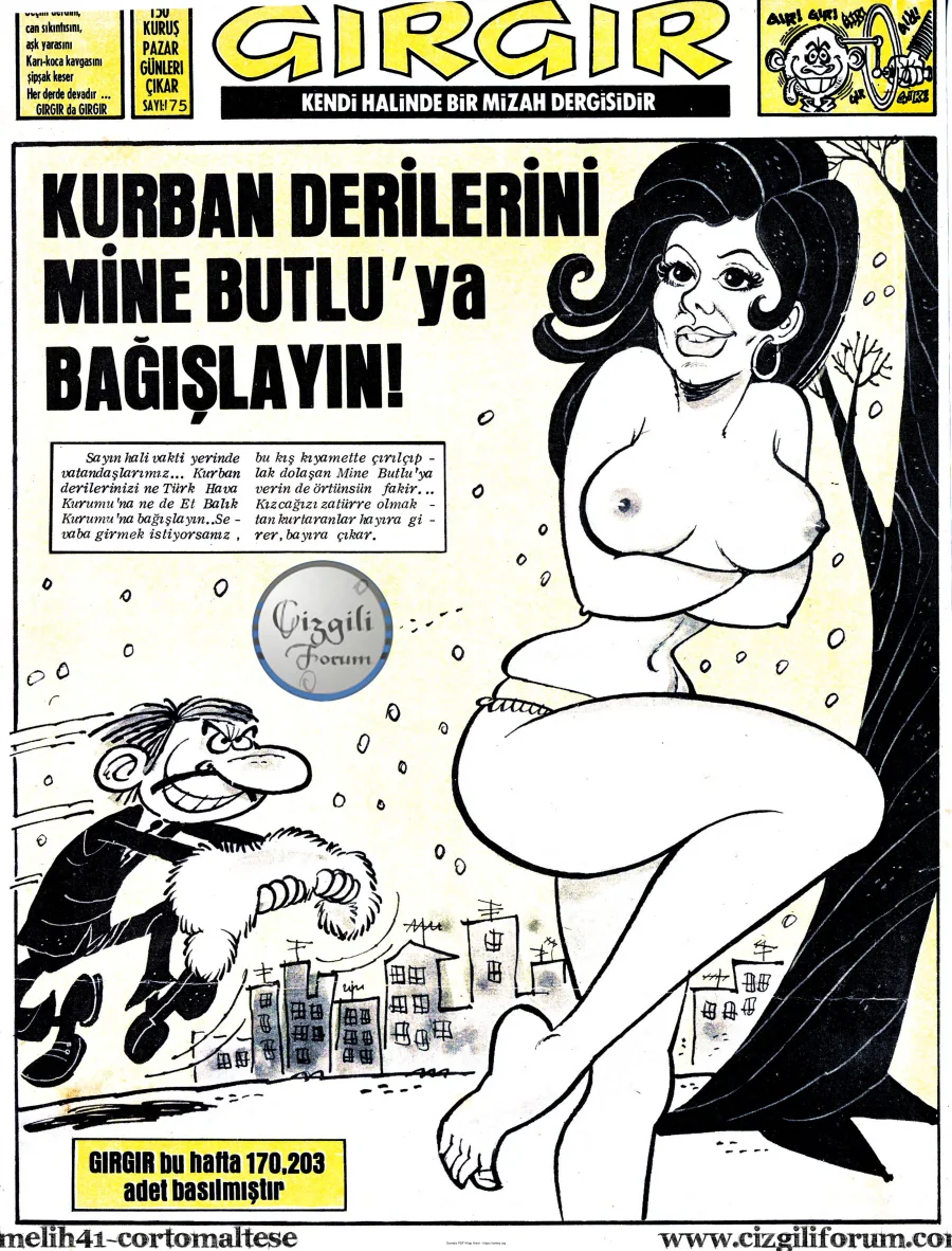 GırGır 1975 Sayı 175 kapak görseli