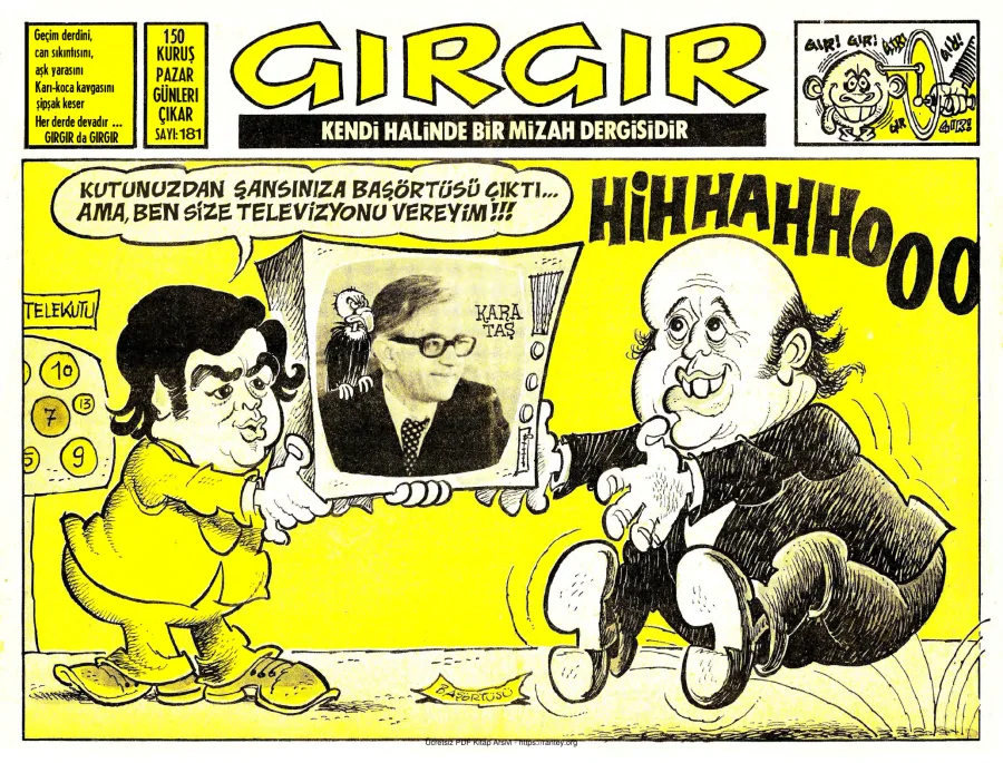 GırGır 1976 Sayı 181 kapak görseli