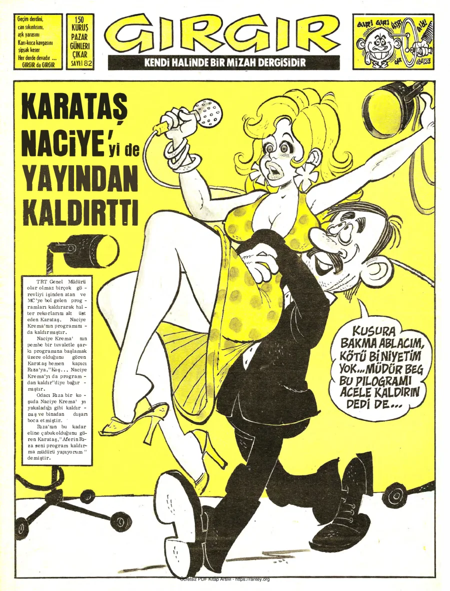 GırGır 1976 Sayı 182 kapak görseli