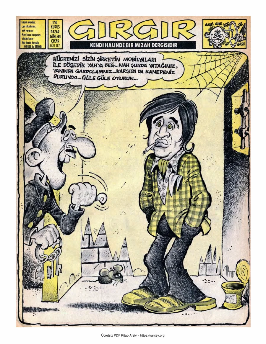 GırGır 1976 Sayı 187 kapak görseli