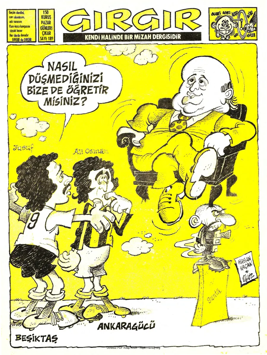 GırGır 1976 Sayı 189 kapak görseli