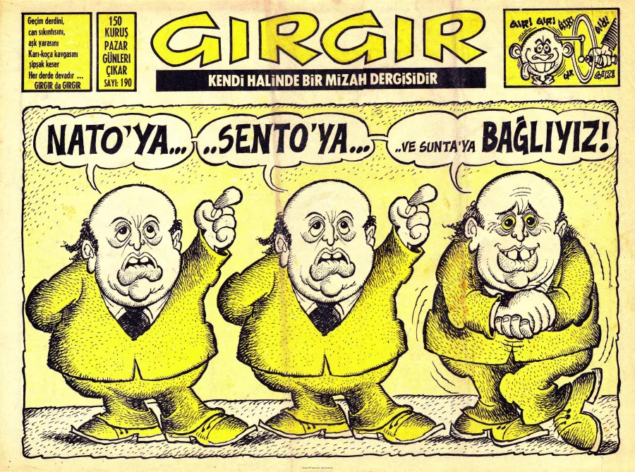 GırGır 1976 Sayı 190 kapak görseli
