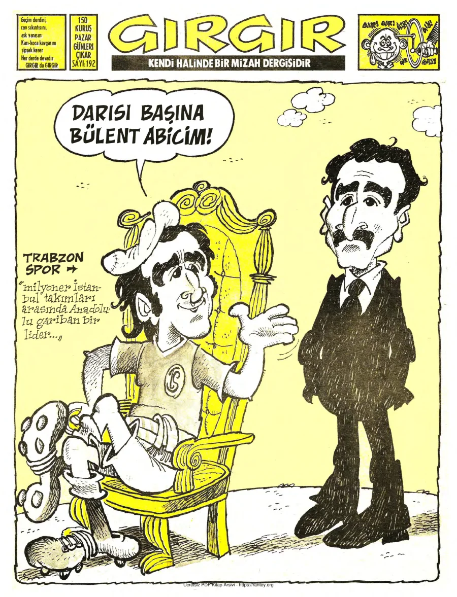 GırGır 1976 Sayı 192 kapak görseli