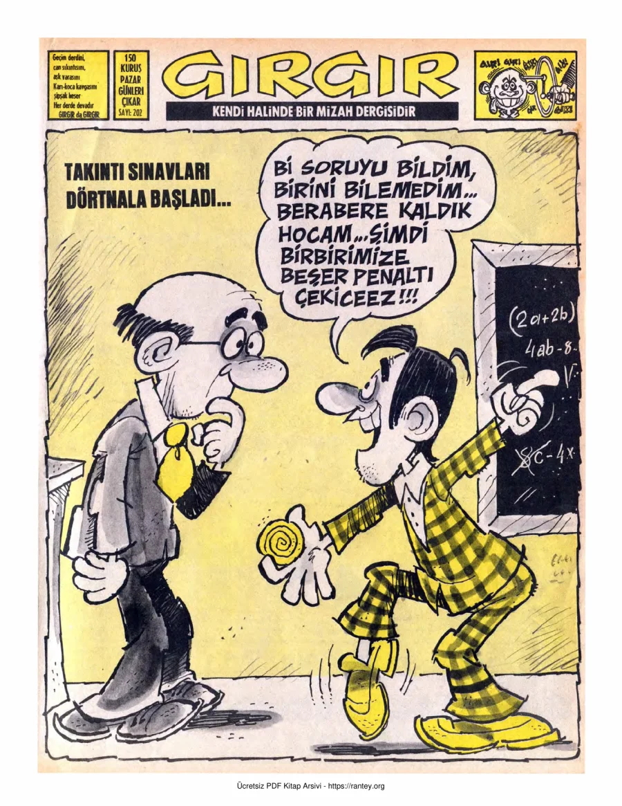 GırGır 1976 Sayı 202 kapak görseli