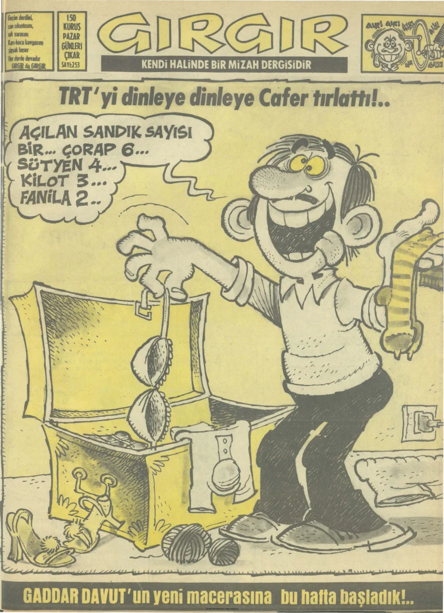 GırGır 1977 Sayı 253 kapak görseli