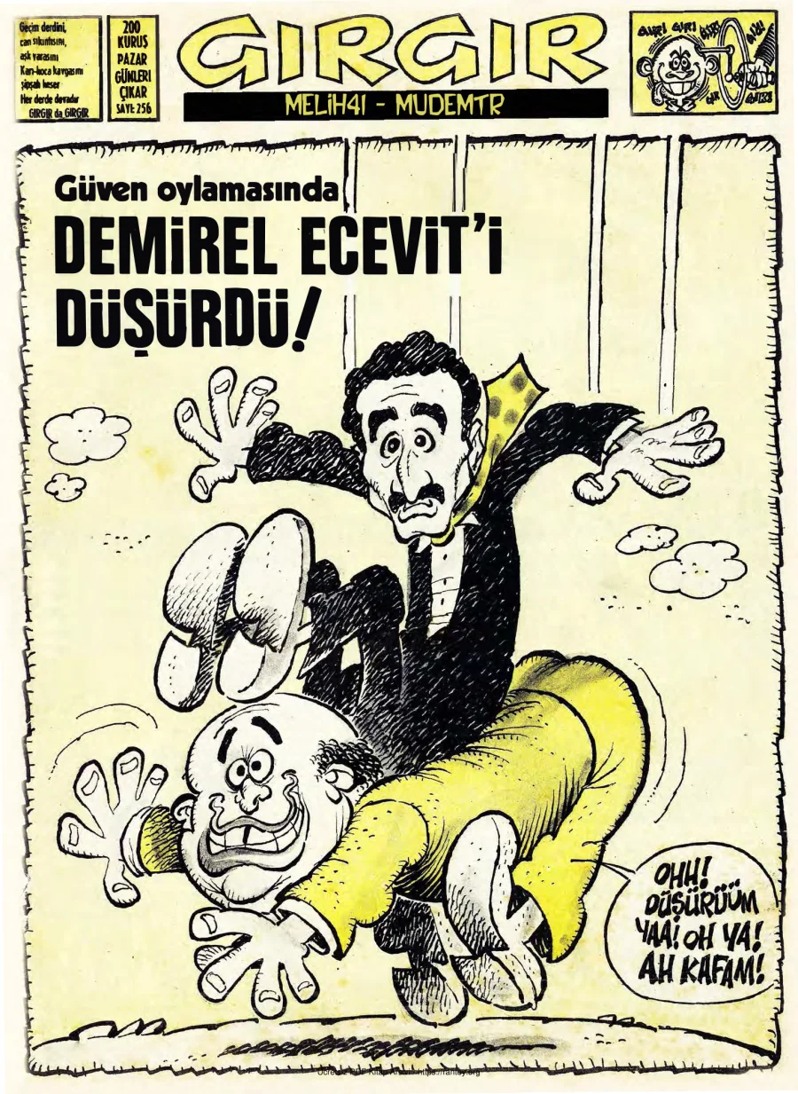 GırGır 1977 Sayı 256 kapak görseli