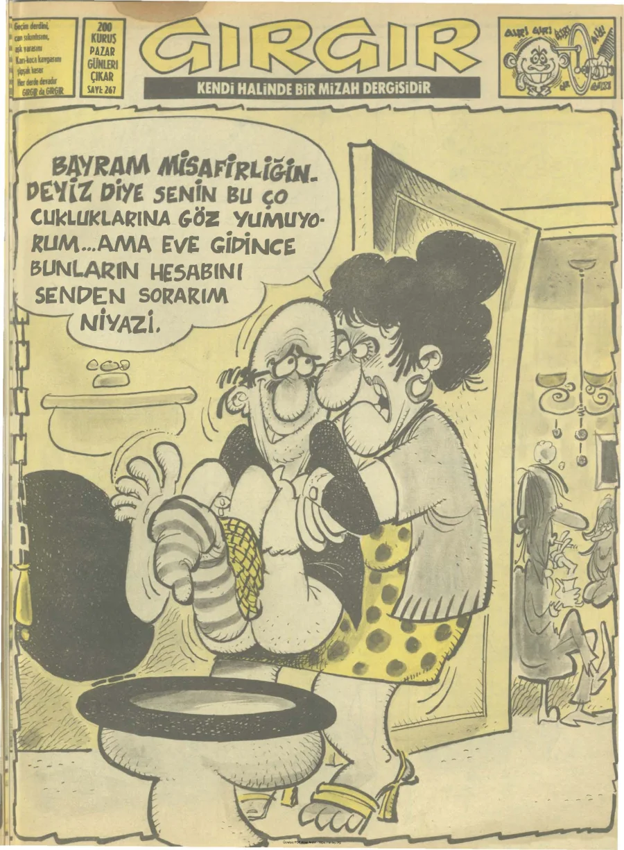 GırGır 1977 Sayı 267 kapak görseli