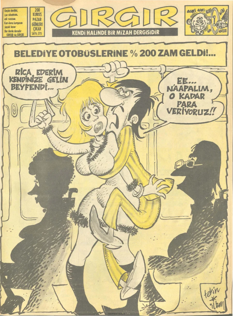 GırGır 1977 Sayı 275 kapak görseli