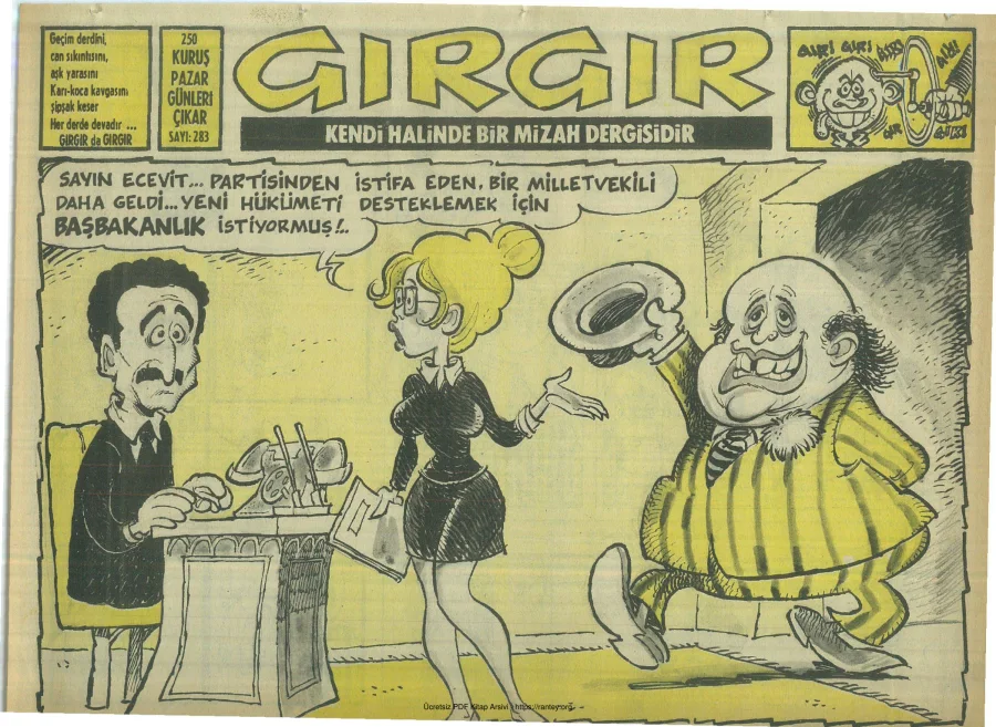 GırGır 1978 Sayı 283 kapak görseli