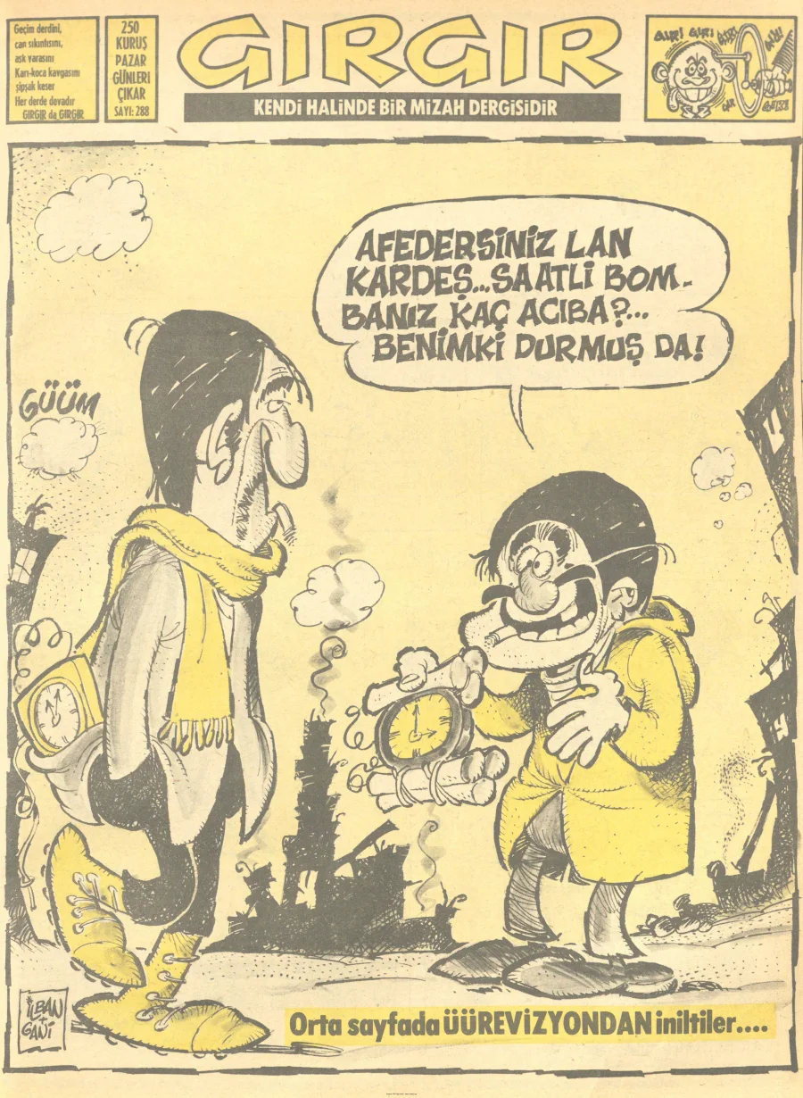 GırGır 1978 Sayı 288 kapak görseli