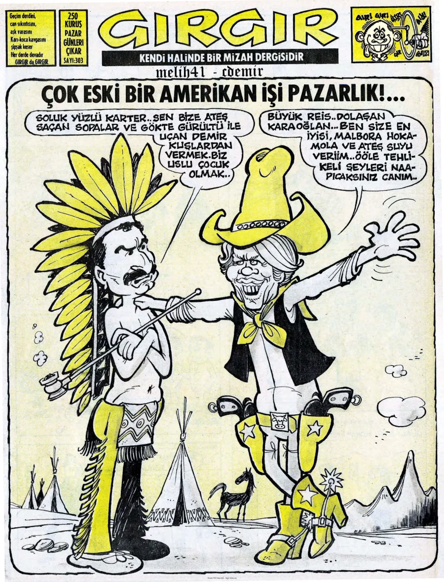 GırGır 1978 Sayı 303 kapak görseli