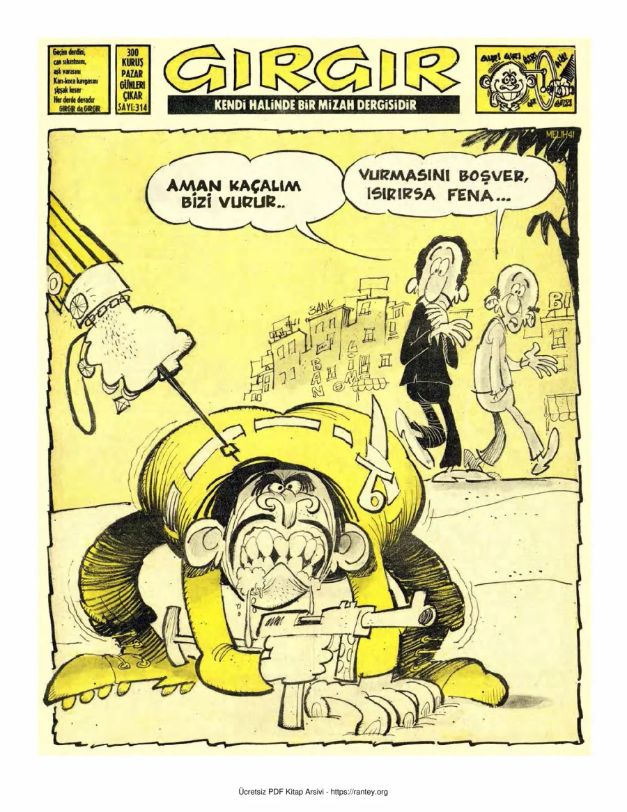 GırGır 1978 Sayı 314 kapak görseli