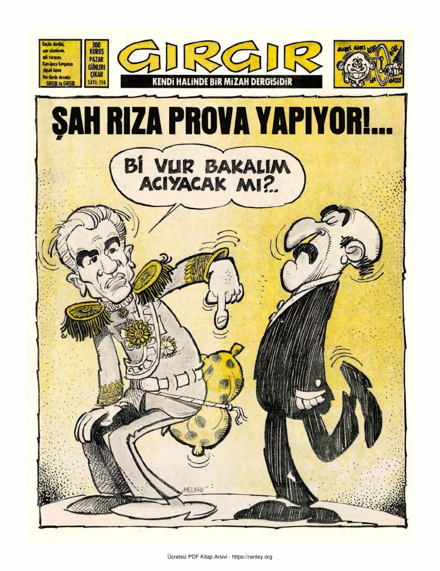 GırGır 1978 Sayı 316 kapak görseli