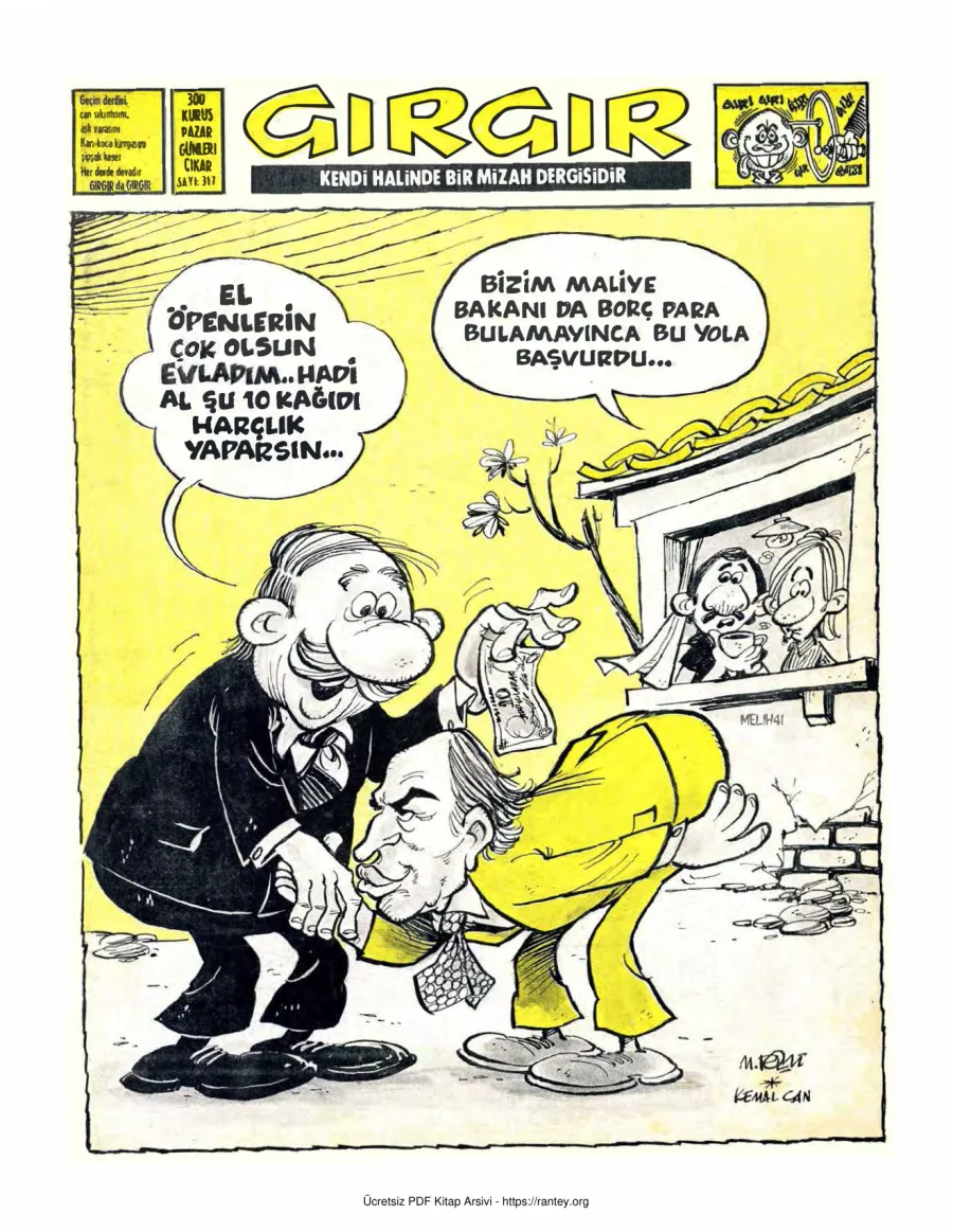 GırGır 1978 Sayı 317 kapak görseli