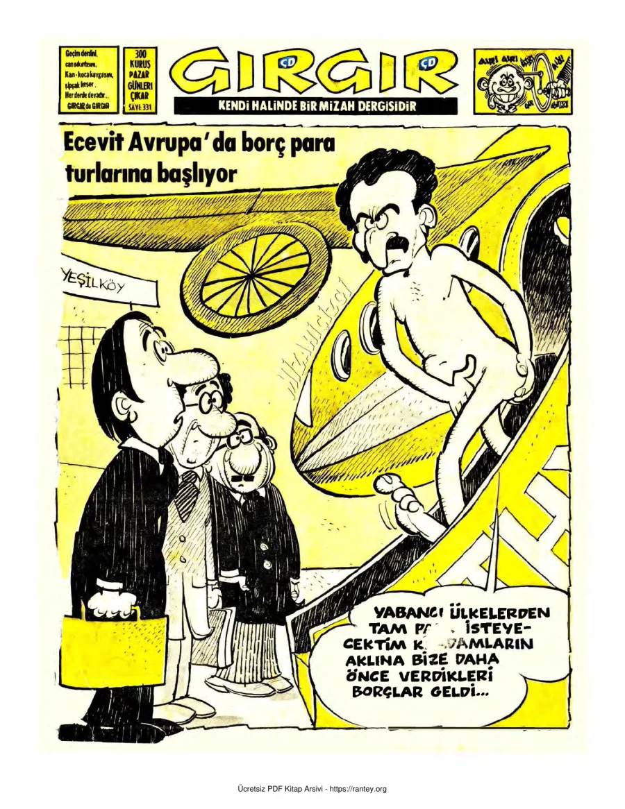 GırGır 1978 Sayı 331 kapak görseli