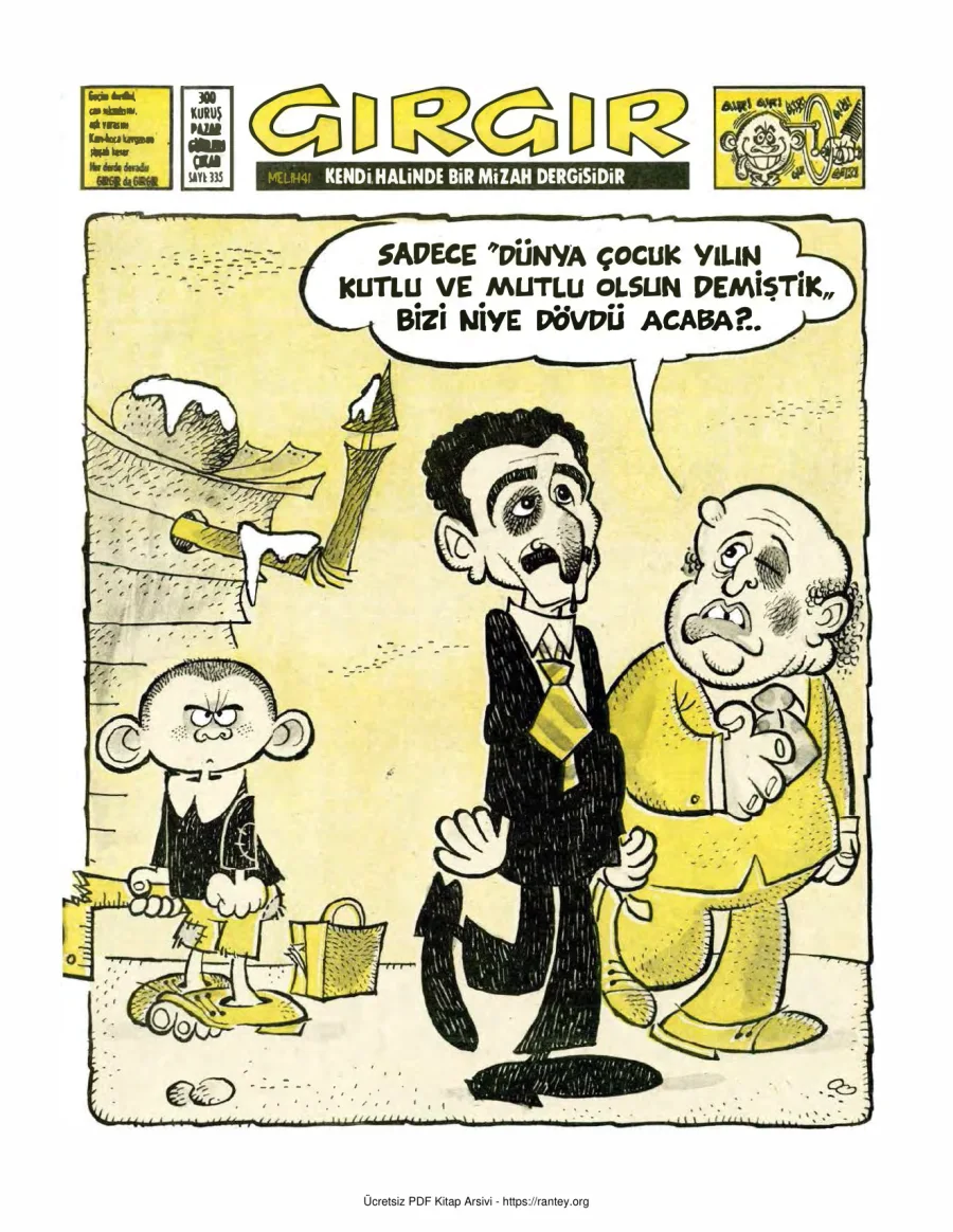 GırGır 1979 Sayı 335 kapak görseli