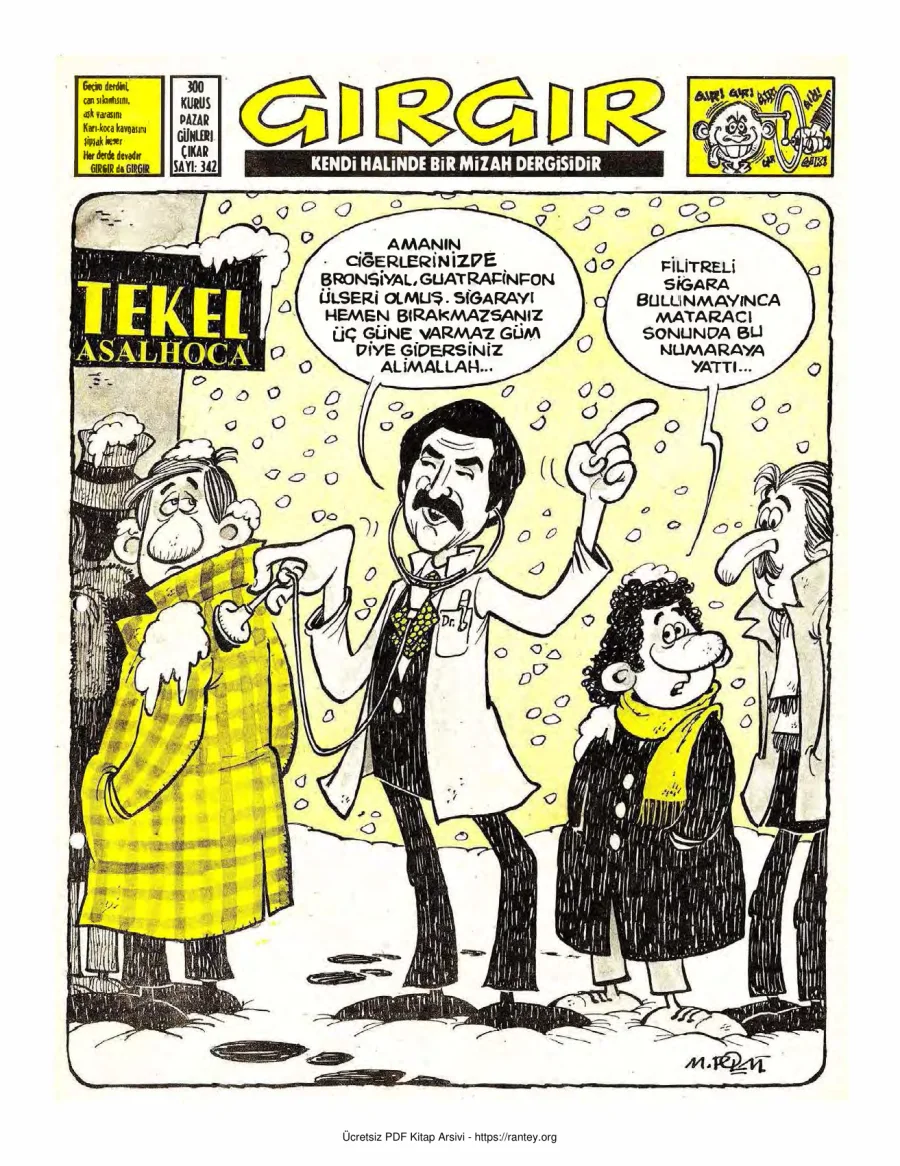 GırGır 1979 Sayı 342 kapak görseli