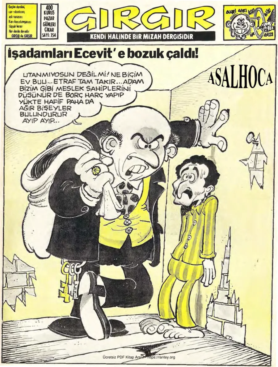 GırGır 1979 Sayı 354 kapak görseli