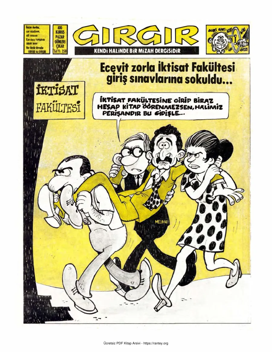 GırGır 1979 Sayı 358 kapak görseli