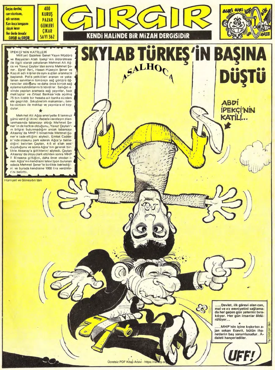 GırGır 1979 Sayı 362 kapak görseli