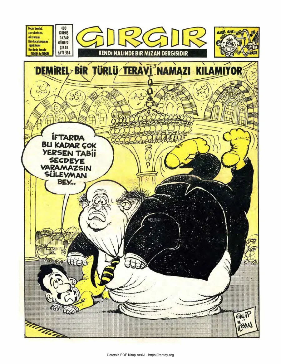 GırGır 1979 Sayı 364 kapak görseli