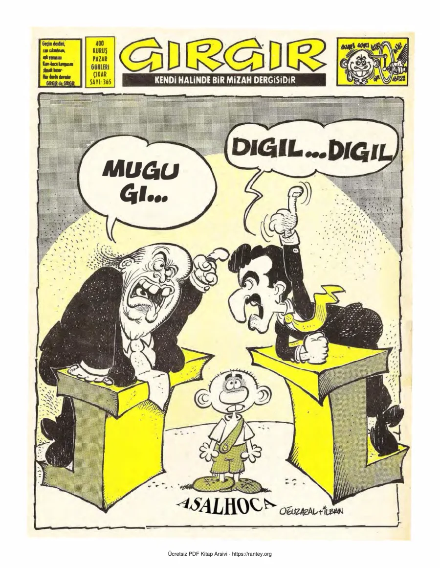 GırGır 1979 Sayı 365 kapak görseli