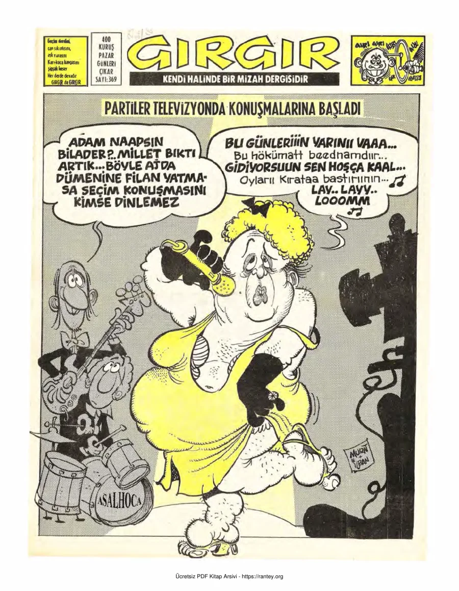 GırGır 1979 Sayı 369 kapak görseli