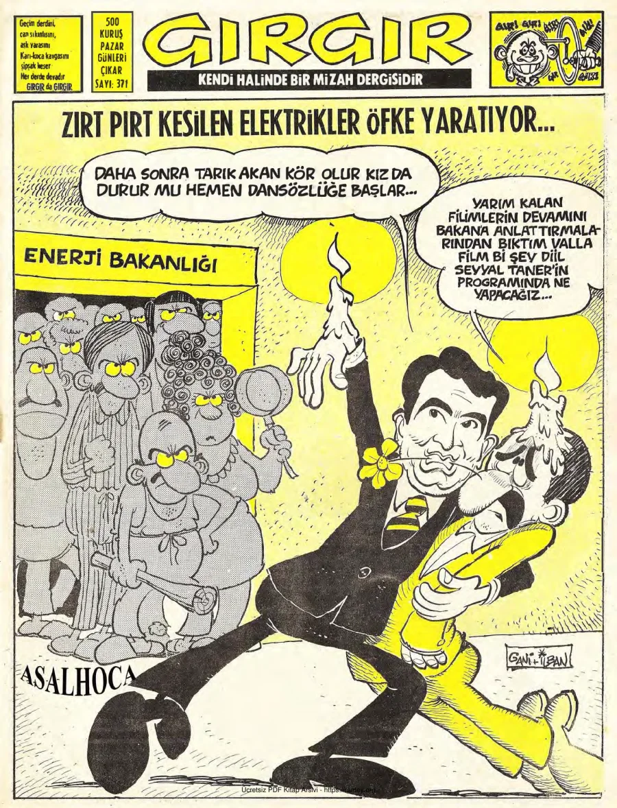 GırGır 1979 Sayı 371 kapak görseli