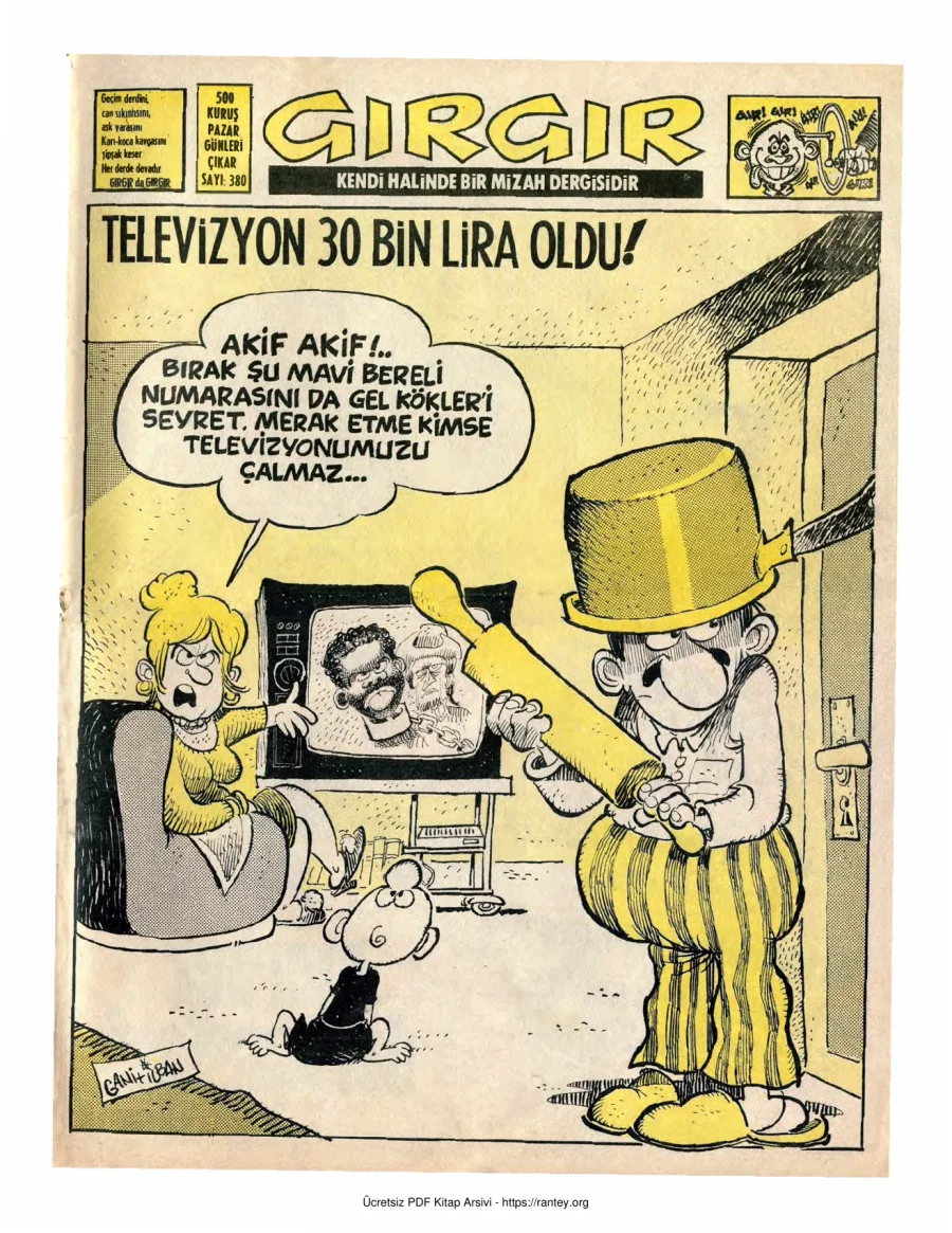 GırGır 1979 Sayı 380 kapak görseli