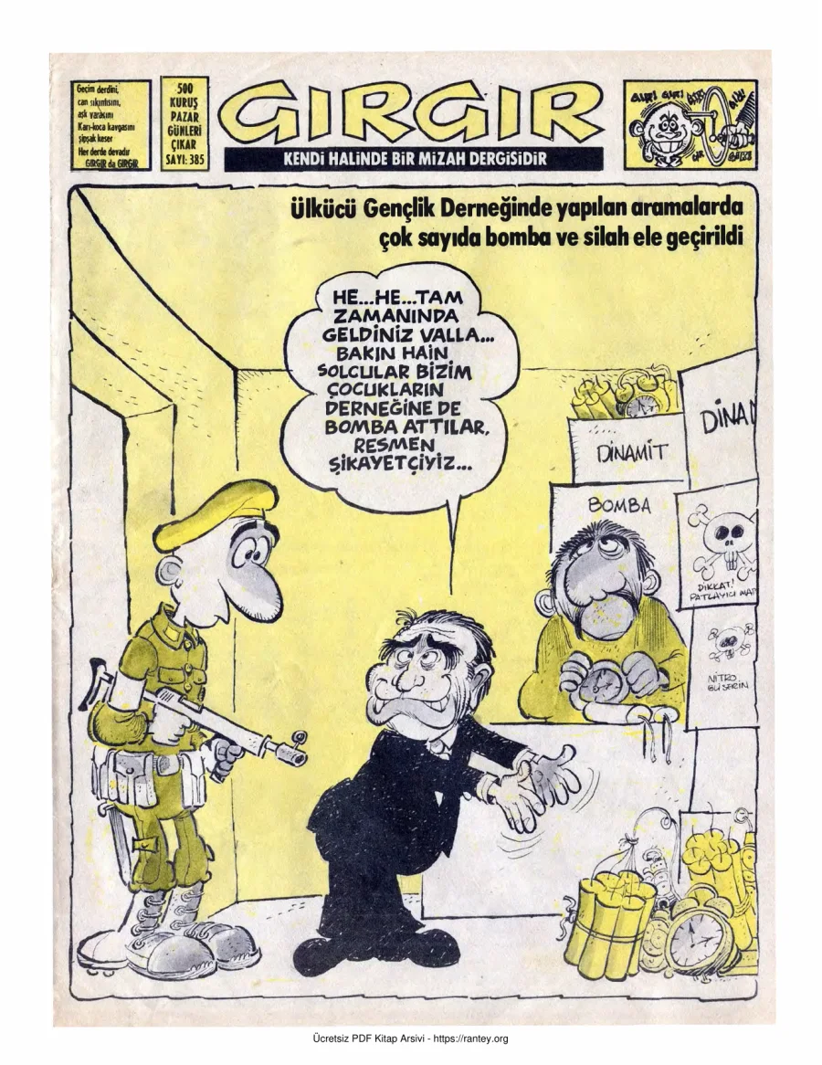 GırGır 1979 Sayı 385 kapak görseli