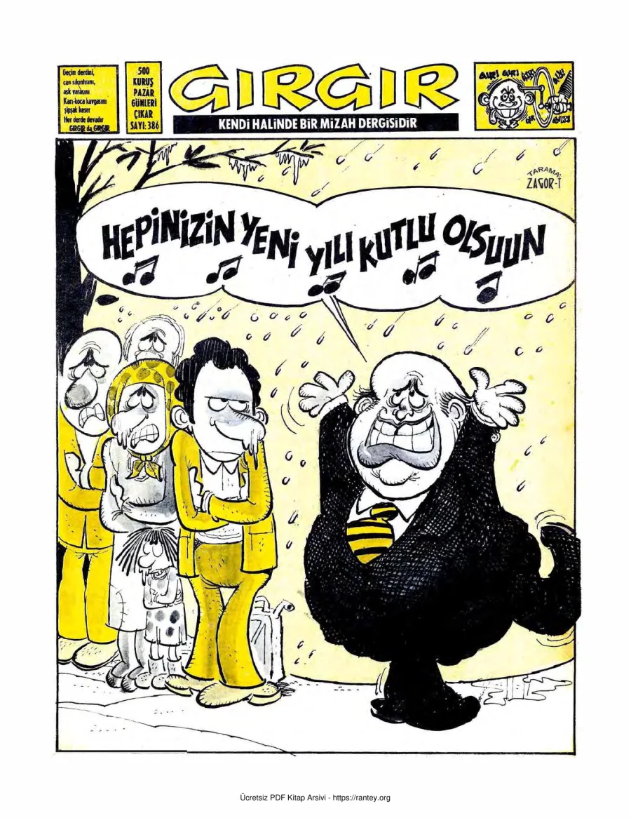 GırGır 1979 Sayı 386 kapak görseli
