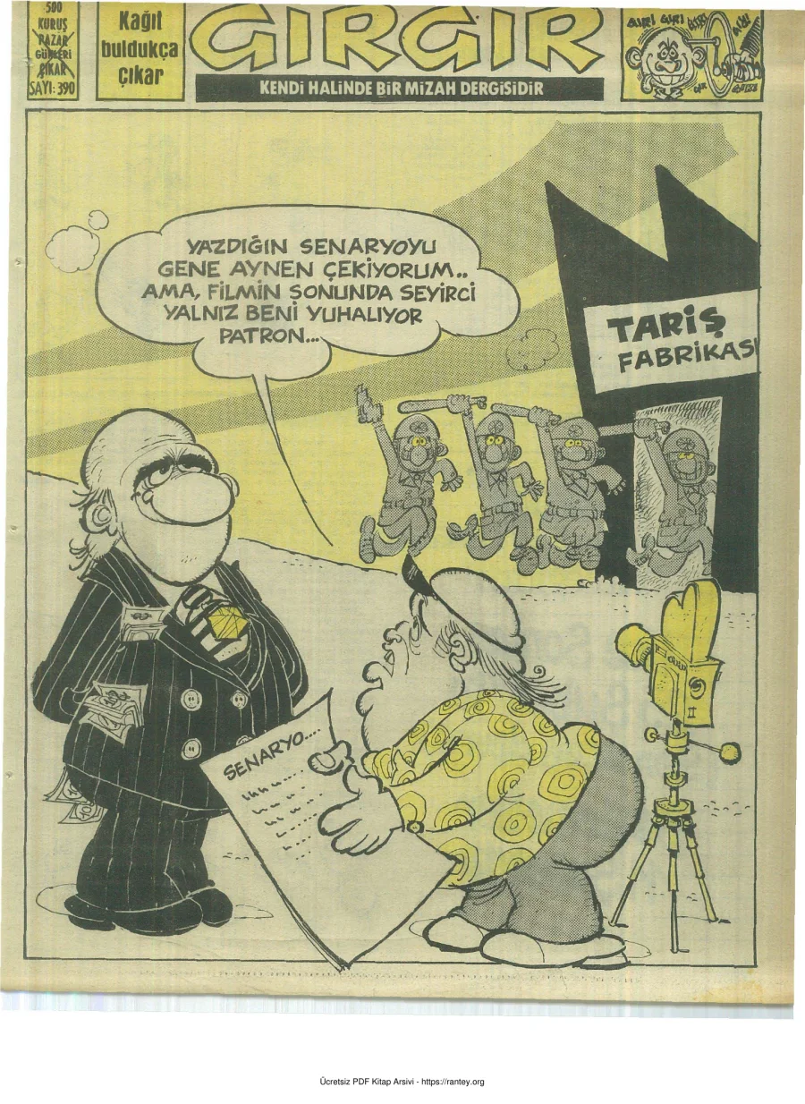 GırGır 1980 Sayı 390 kapak görseli