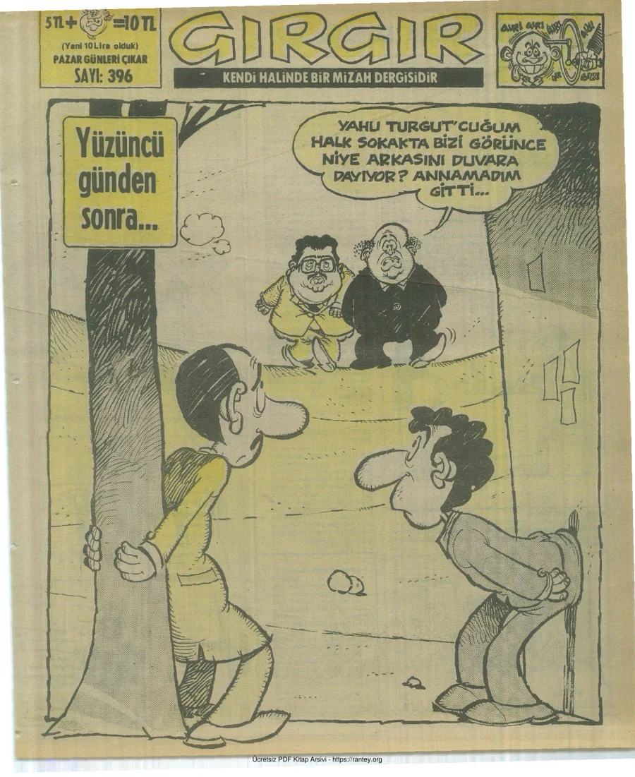 GırGır 1980 Sayı 396 kapak görseli