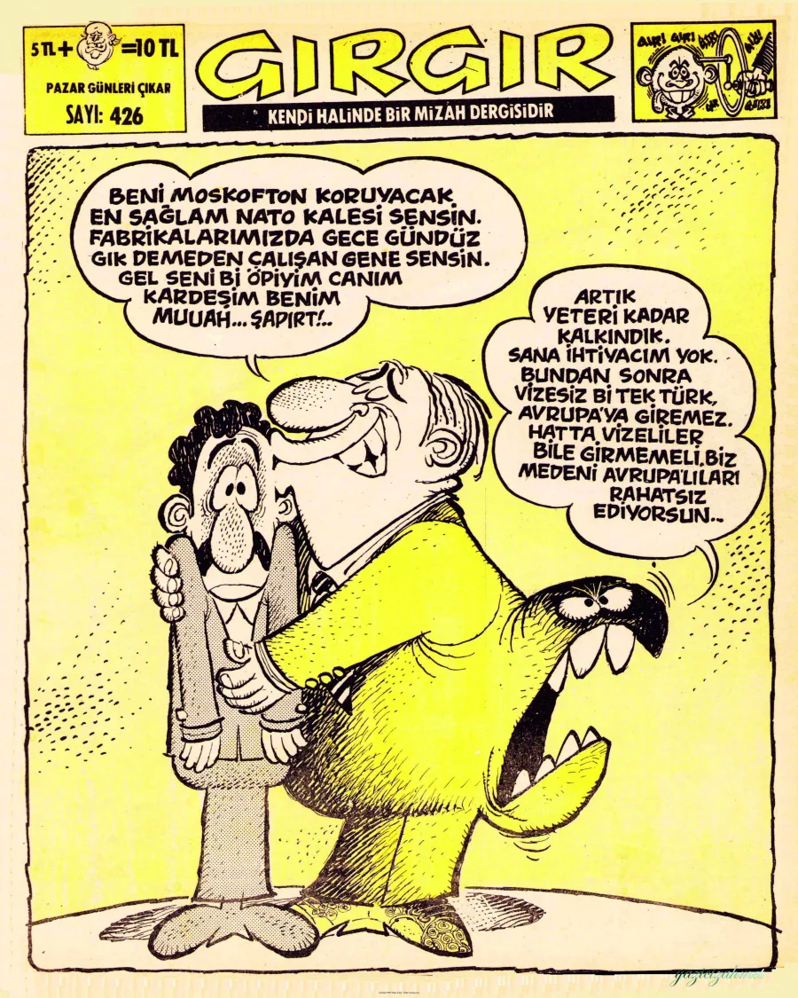 GırGır 1980 Sayı 426 kapak görseli