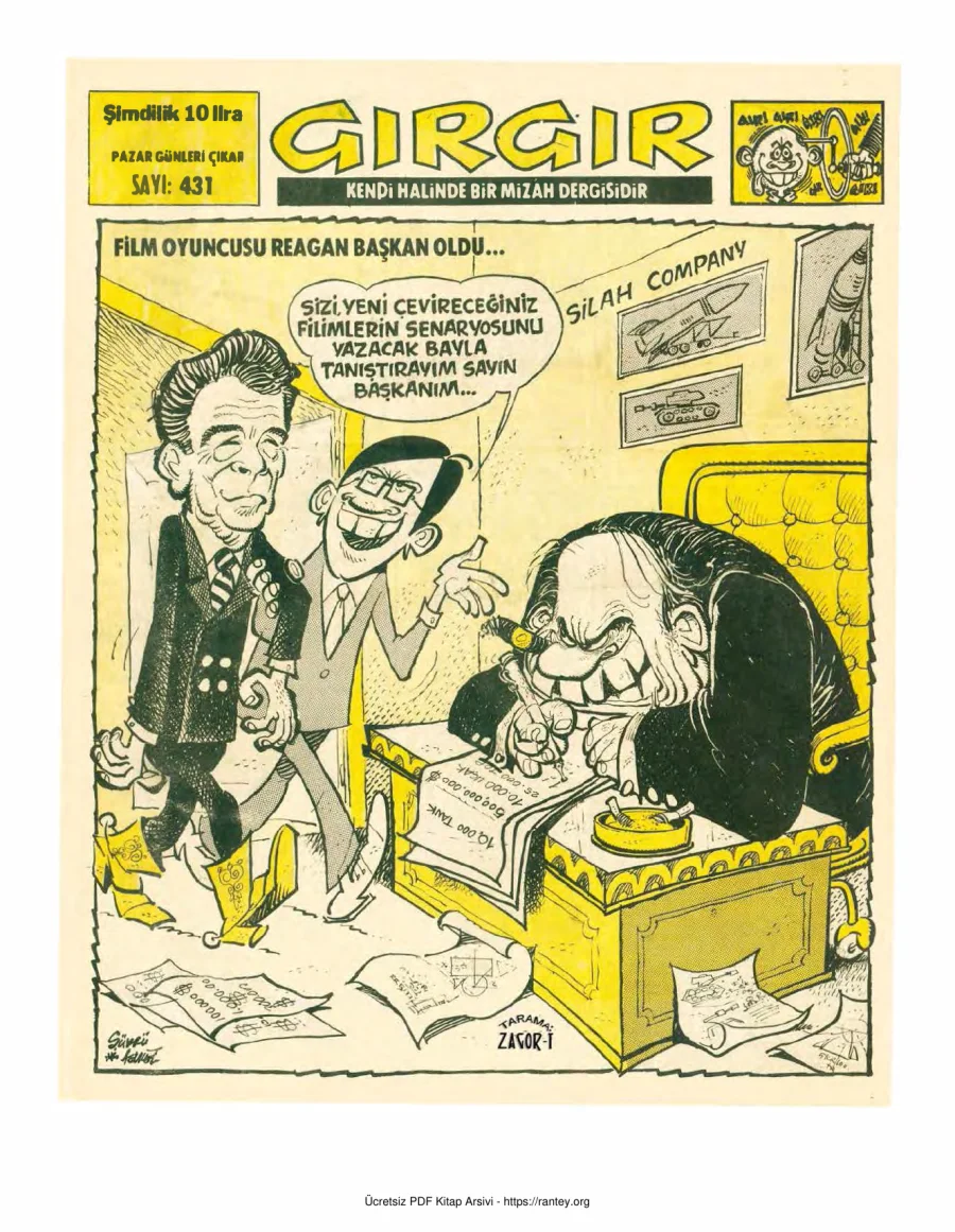 GırGır 1980 Sayı 431 kapak görseli