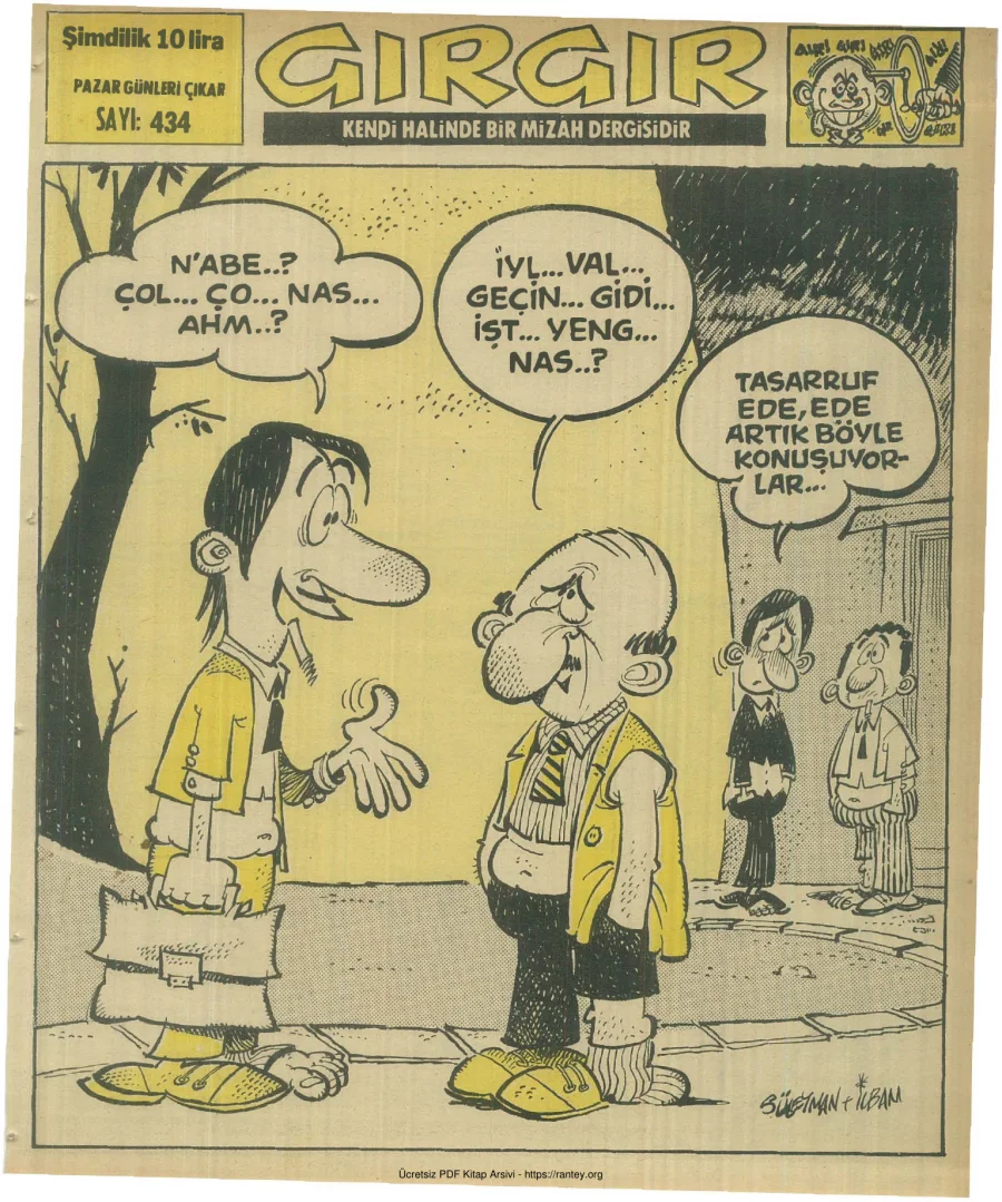 GırGır 1980 Sayı 434 kapak görseli