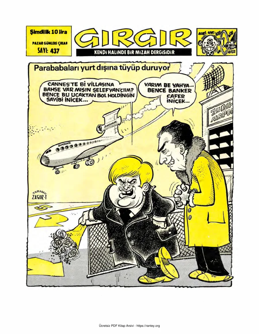 GırGır 1980 Sayı 437 kapak görseli