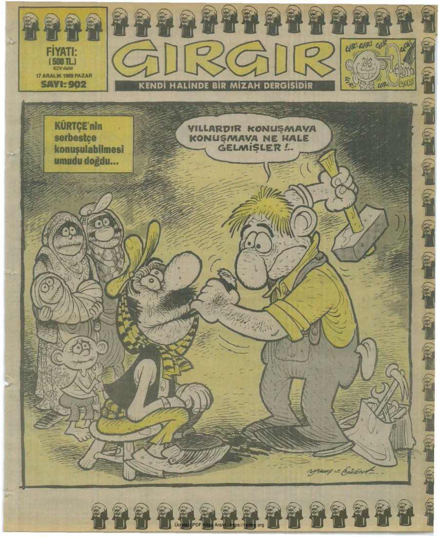 GırGır 1989 Sayı 902 kapak görseli