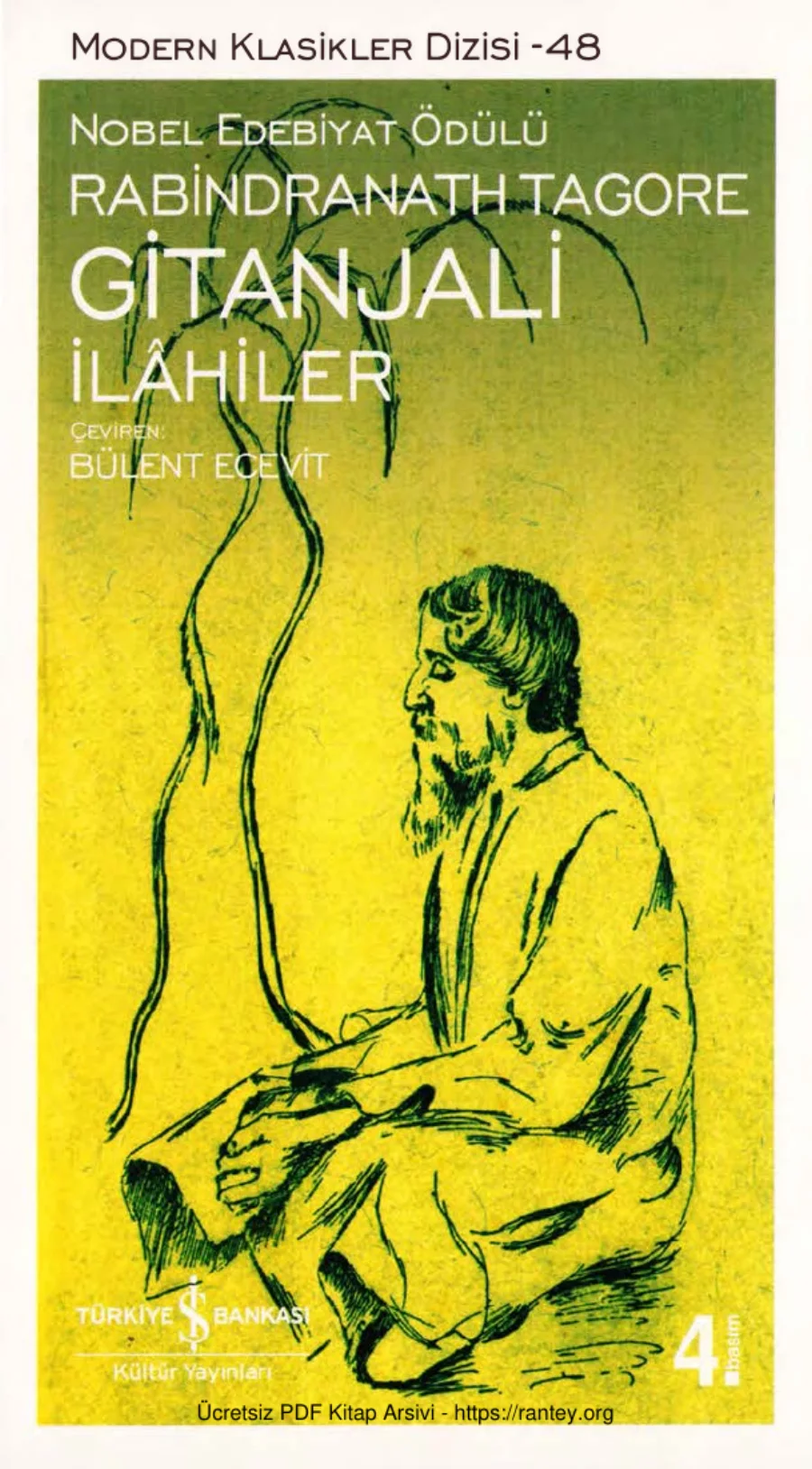 Gitanjali İlahiler kapak görseli