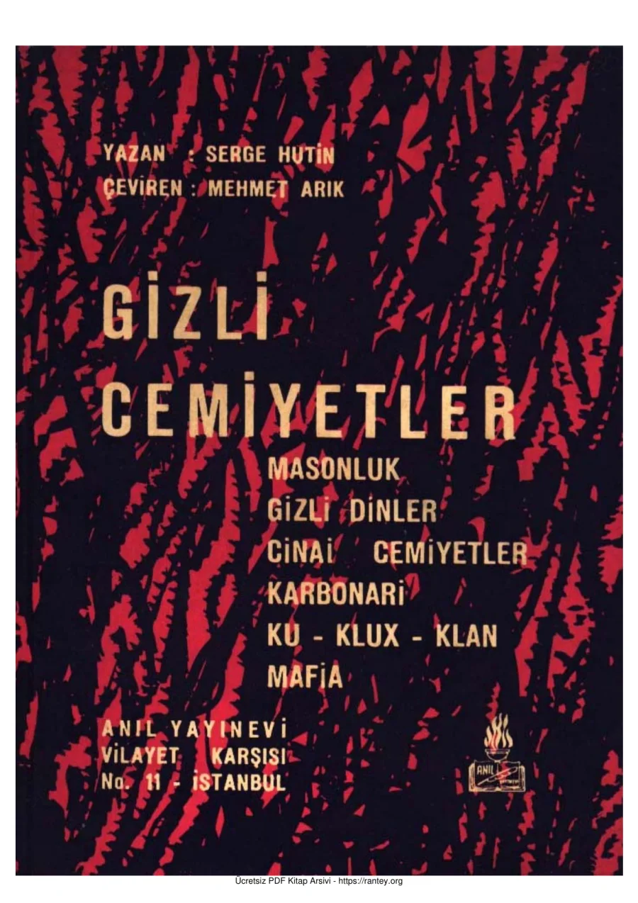 Gizli Cemiyetler kapak görseli