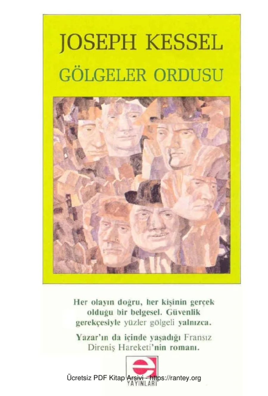 Gölgeler Ordusu kapak görseli