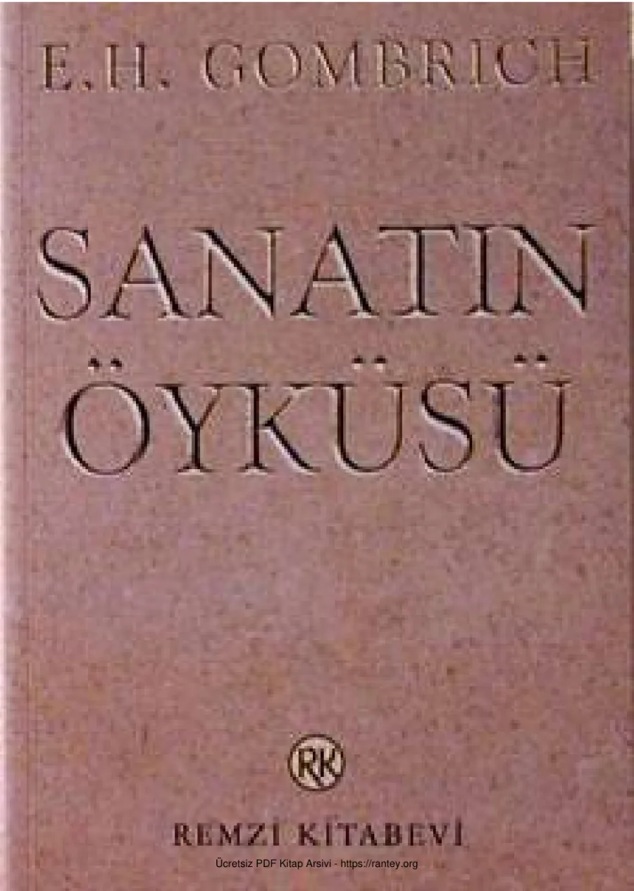 Gombrich Sanatın Öyküsü kapak görseli