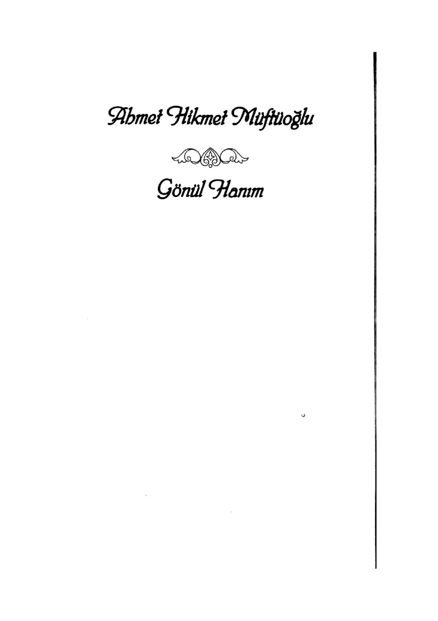 Gönül Hanım PDF kapak görseli
