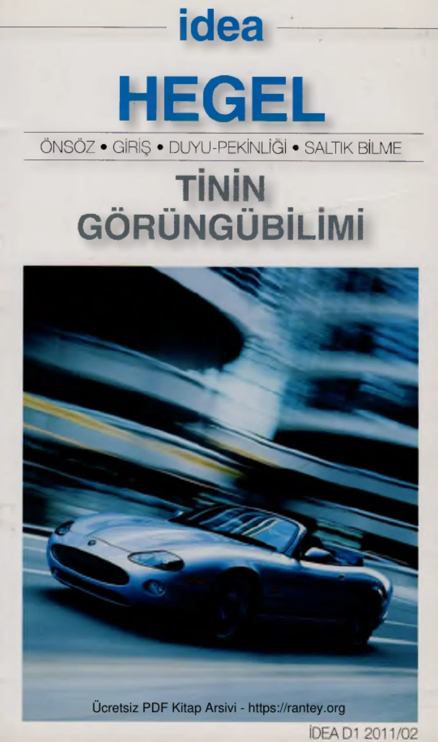 Görüngübilimi İdea Yayınları 2 kapak görseli