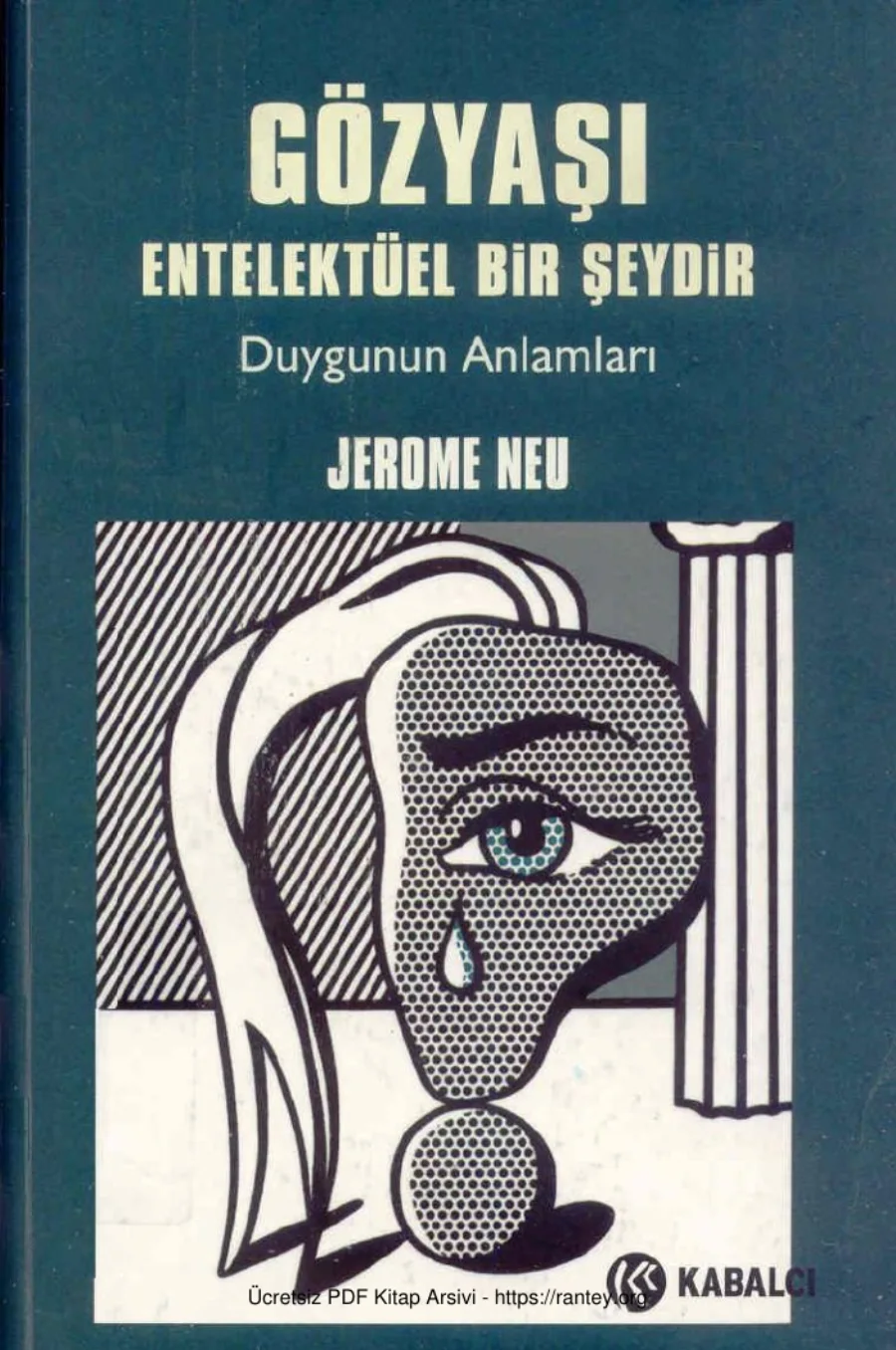 Gözyaşı Entelektüel Bir Şeydir kapak görseli