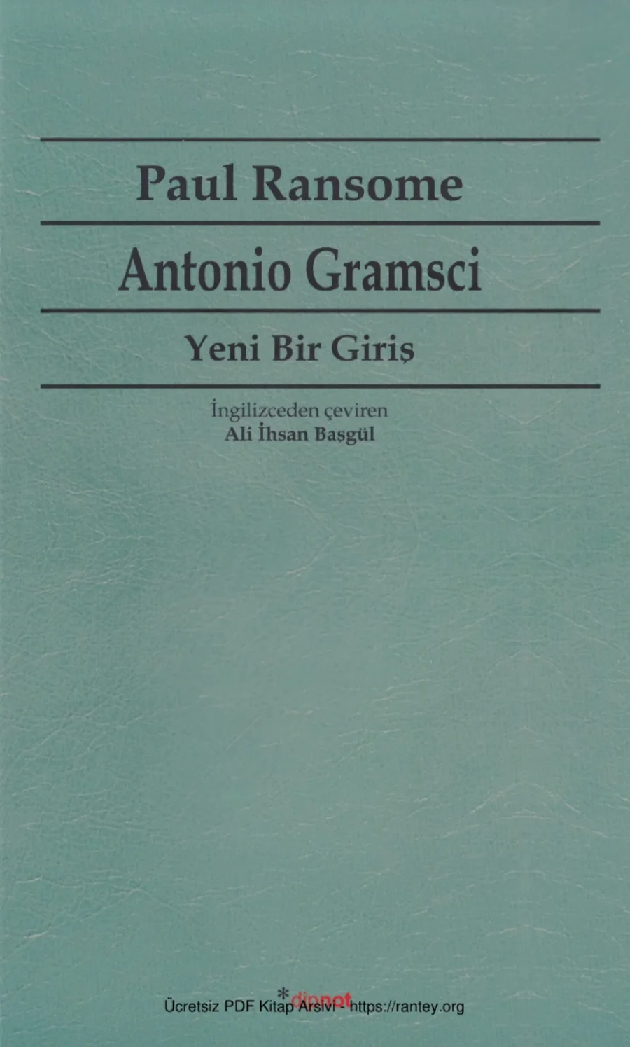 Gramsci kapak görseli