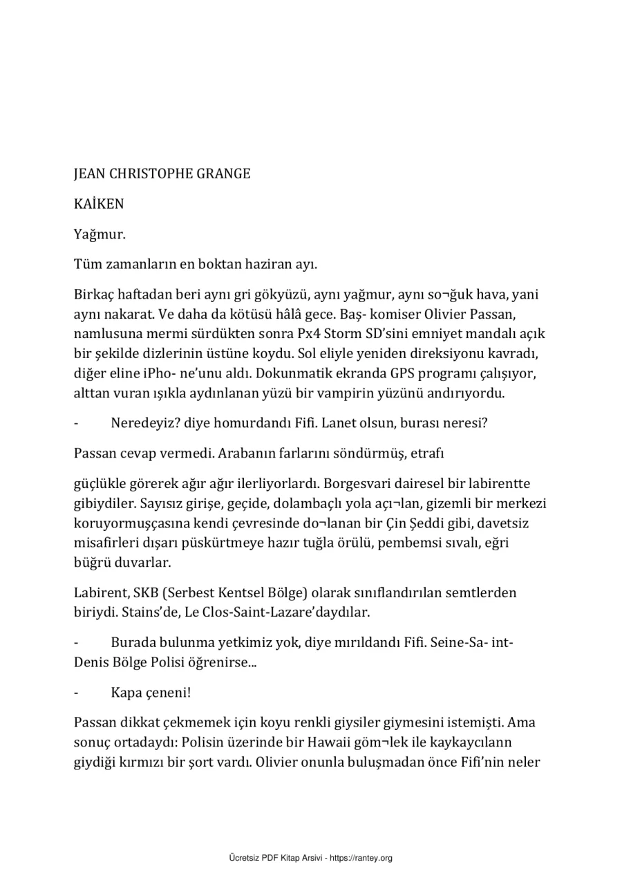 Grange Kaiken kapak görseli