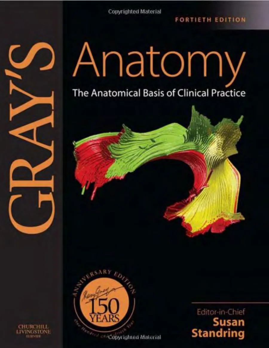 Grays Anatomy The Anatomical Basis of Clinical Practice Churchill kapak görseli