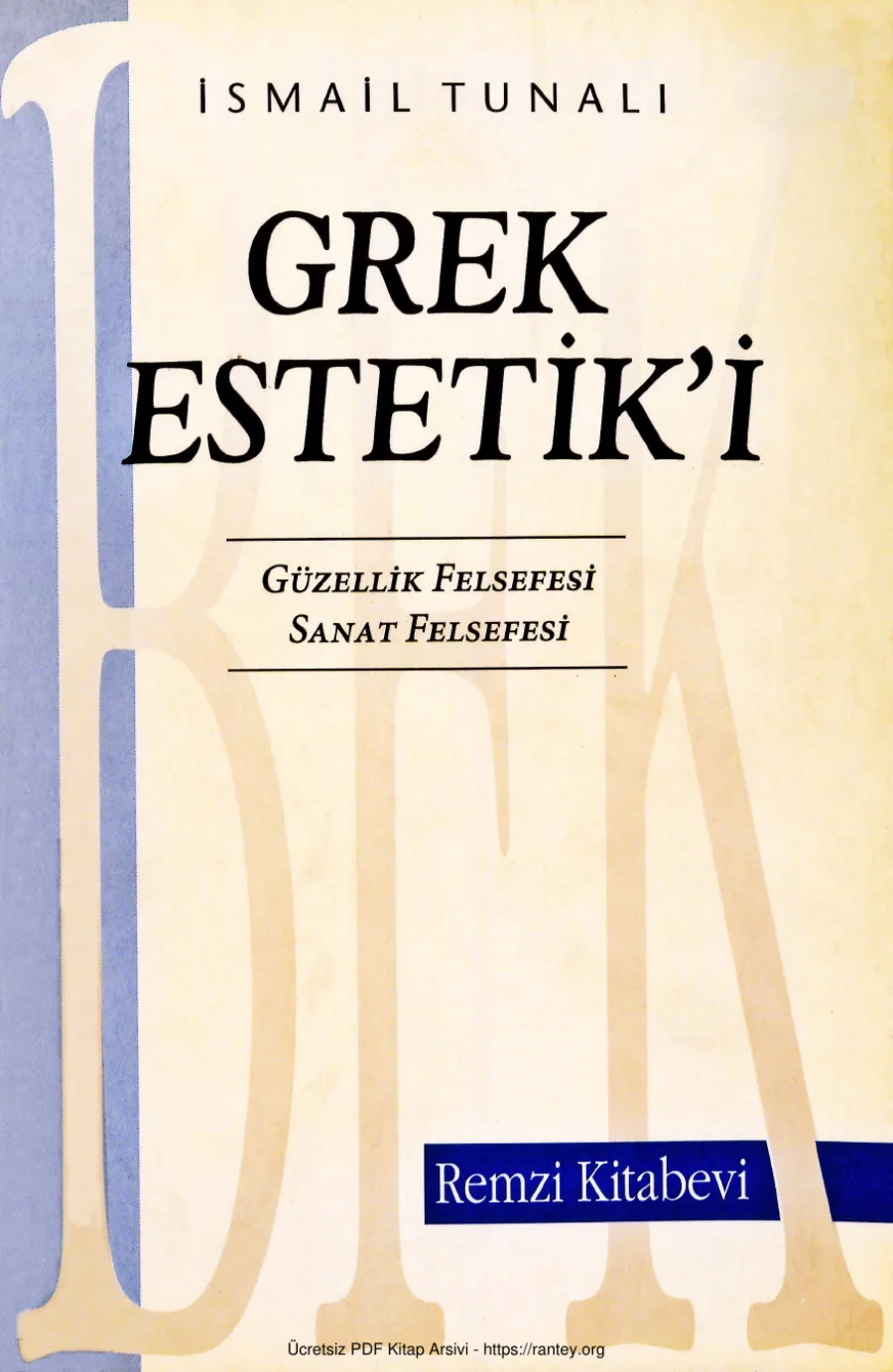 Grek Estetiki Güzellik Sanat Felsefesi kapak görseli
