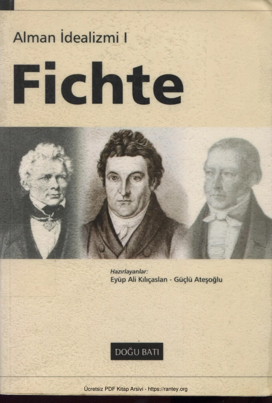 Güçlü Ateşoğlu Alman İdealizmi I Fichte kapak görseli